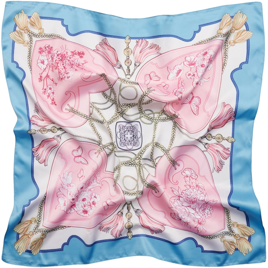 MARTA DU CHATEAU Marta du Chateau dam scarf MdcFinja BA-Scarf Scarf Blue3533