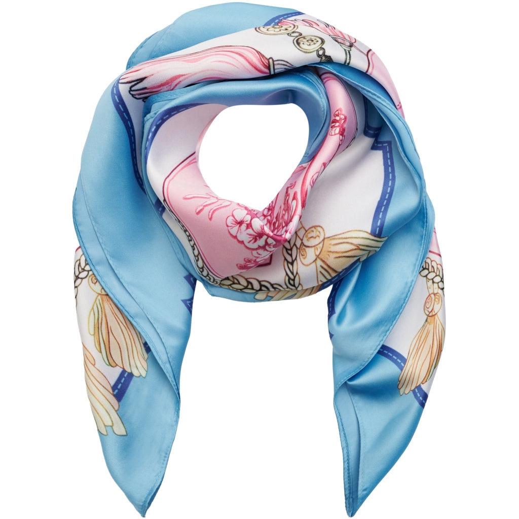 MARTA DU CHATEAU Marta du Chateau dam scarf MdcFinja BA-Scarf Scarf Blue3533