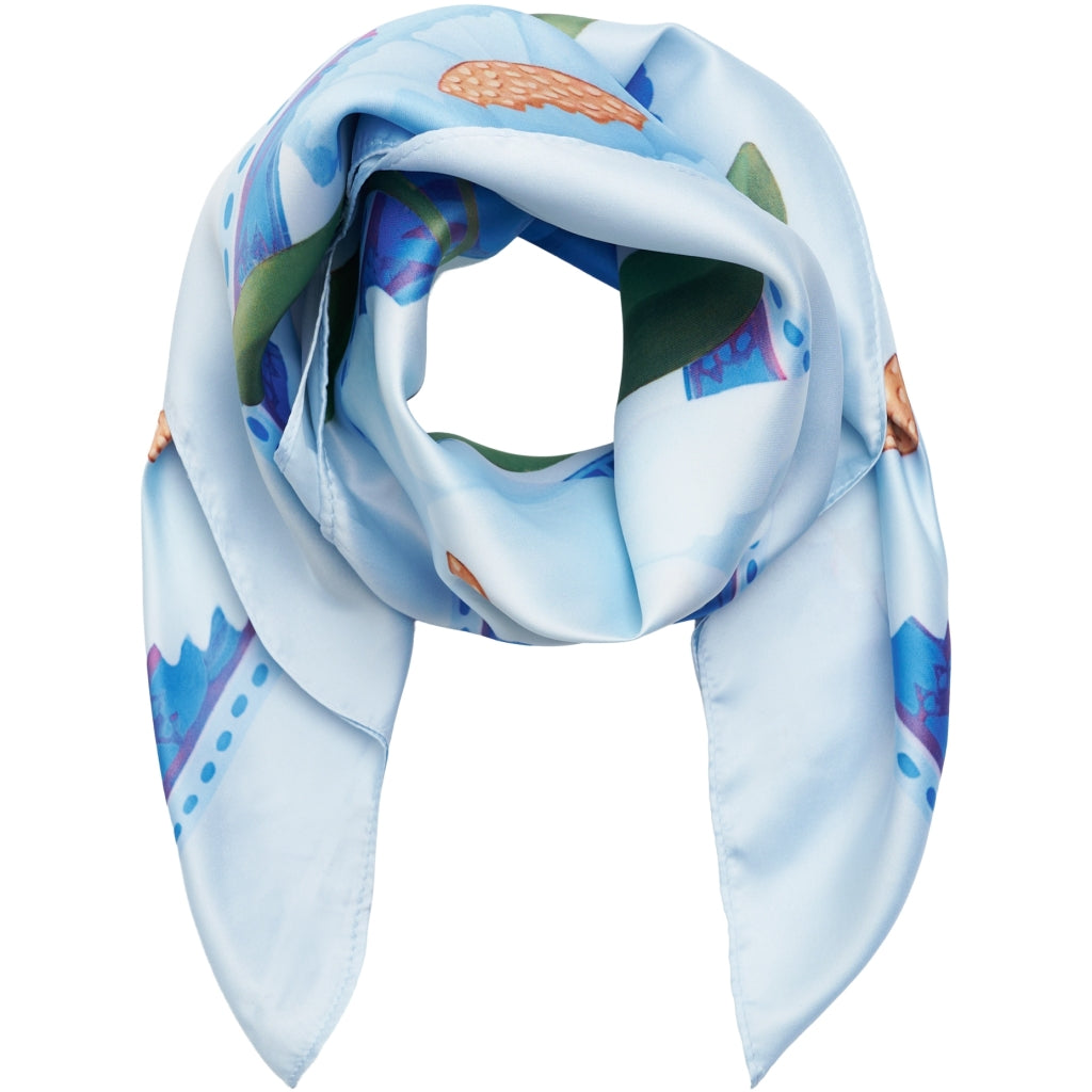 MARTA DU CHATEAU Marta du Chateau dam scarf MdcFinja BA-Scarf Scarf Blue3540