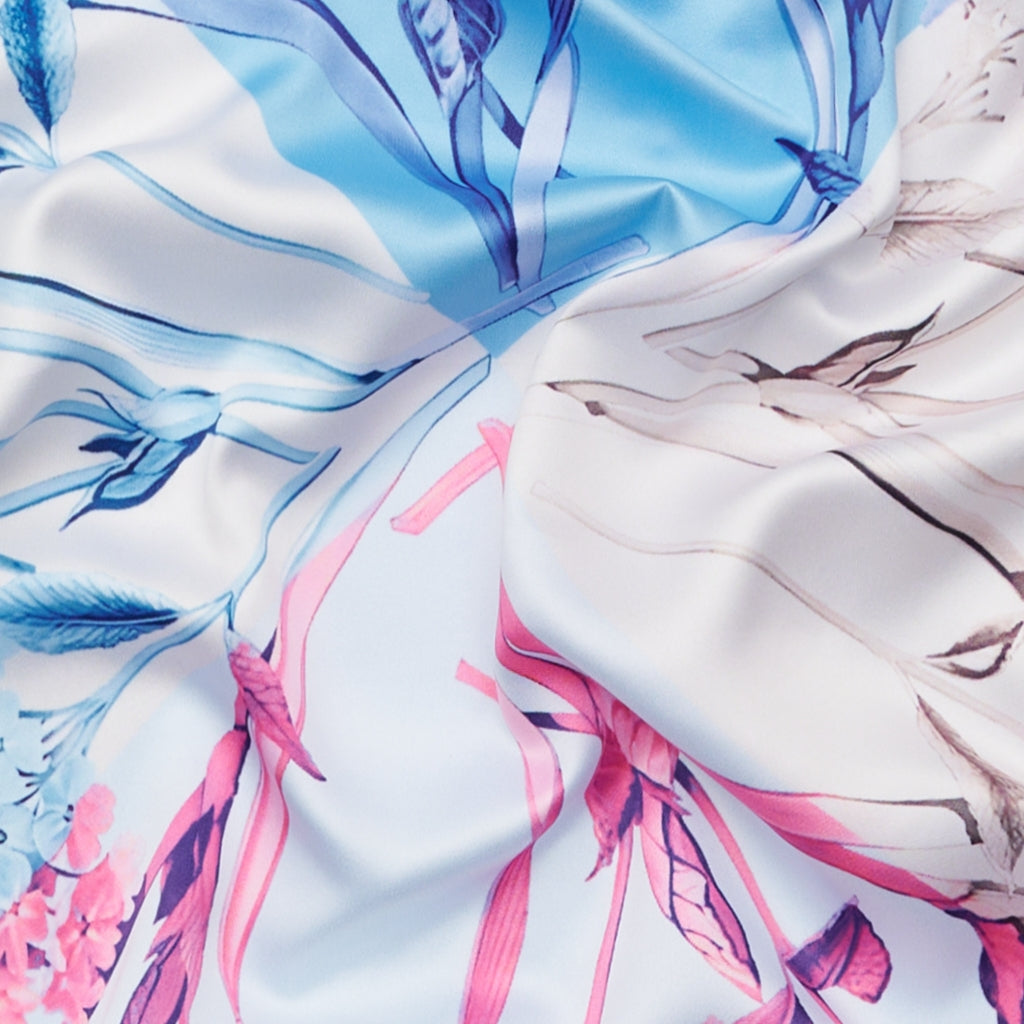 MARTA DU CHATEAU Marta du Chateau dam scarf MdcFinja BA-Scarf Scarf Blue3558