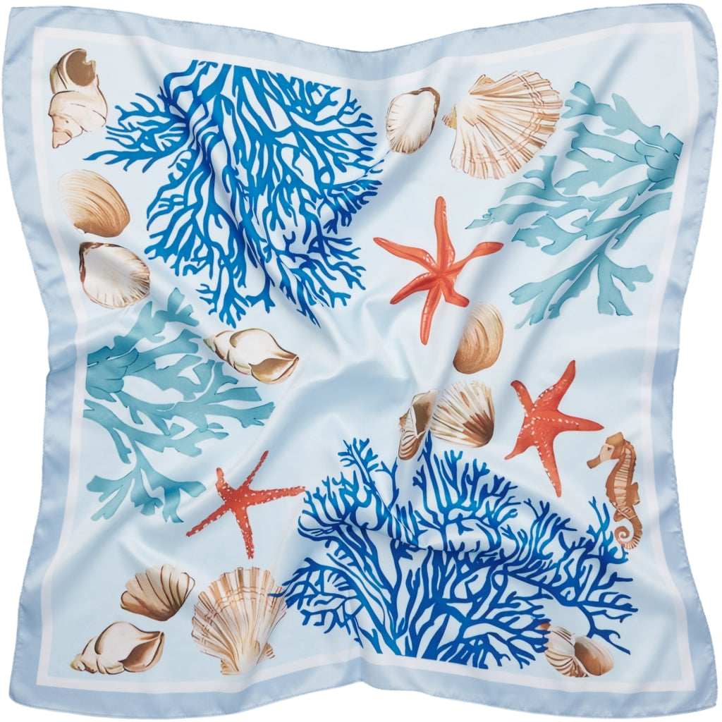 MARTA DU CHATEAU Marta du Chateau dam scarf MdcFinja BA-Scarf Scarf Blue3563