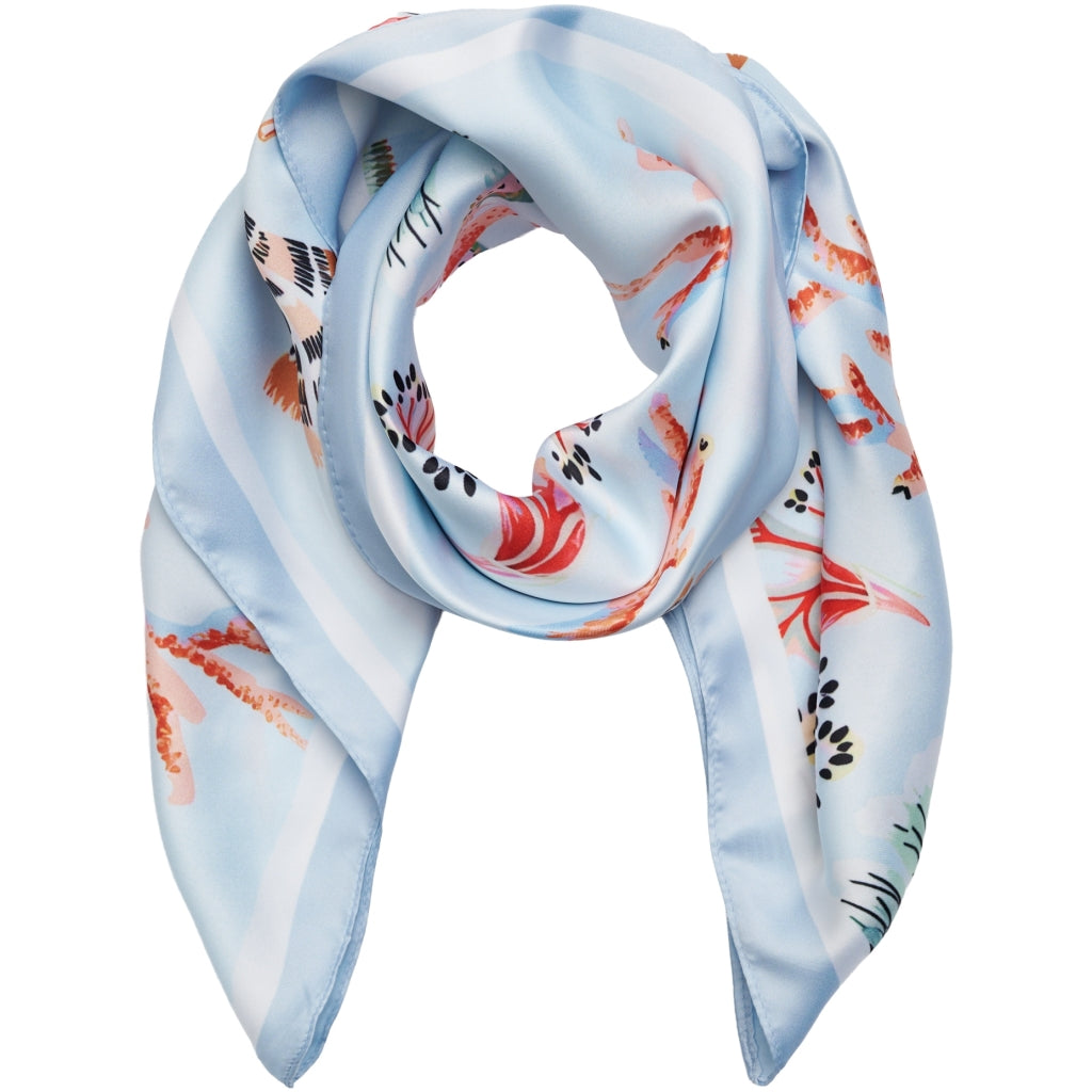 MARTA DU CHATEAU Marta du Chateau dam scarf MdcFinja BA-Scarf Scarf Blue3563