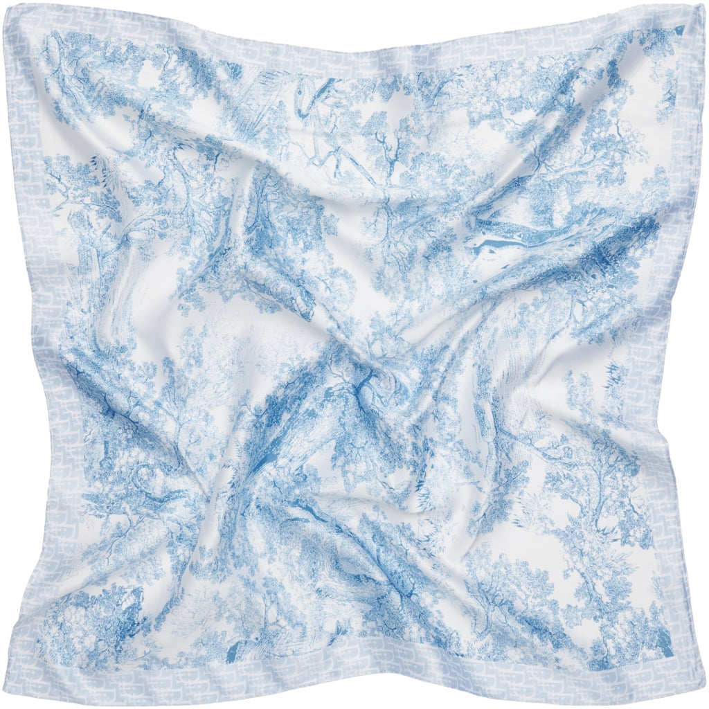 MARTA DU CHATEAU Marta du Chateau dam scarf MdcFinja BA-Scarf Scarf Blue3564