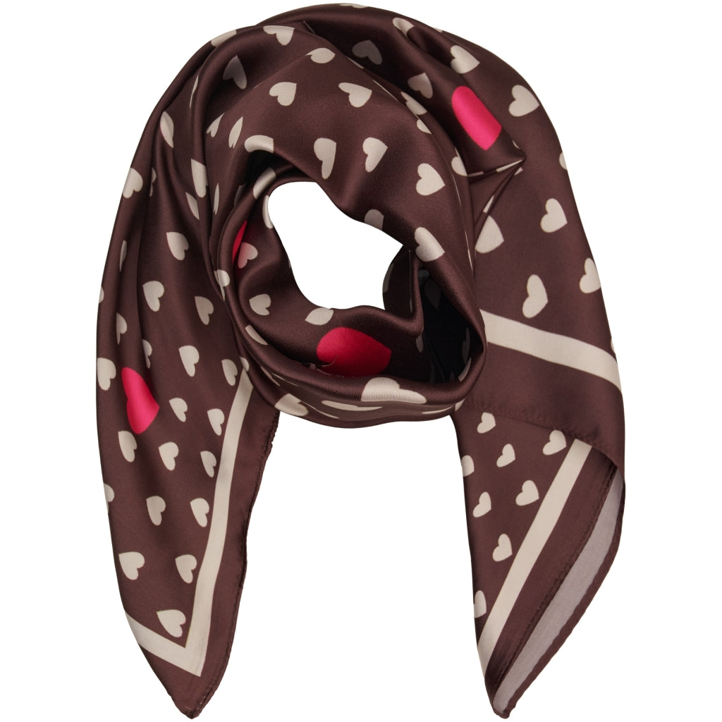 MARTA DU CHATEAU Marta du Chateau dam scarf MdcFinja BA-Scarf Scarf Coffee4250