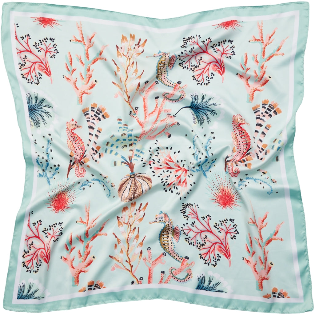MARTA DU CHATEAU Marta du Chateau dam scarf MdcFinja BA-Scarf Scarf Green3538