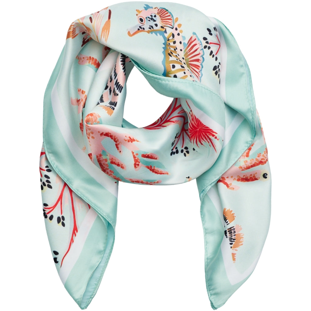 MARTA DU CHATEAU Marta du Chateau dam scarf MdcFinja BA-Scarf Scarf Green3538