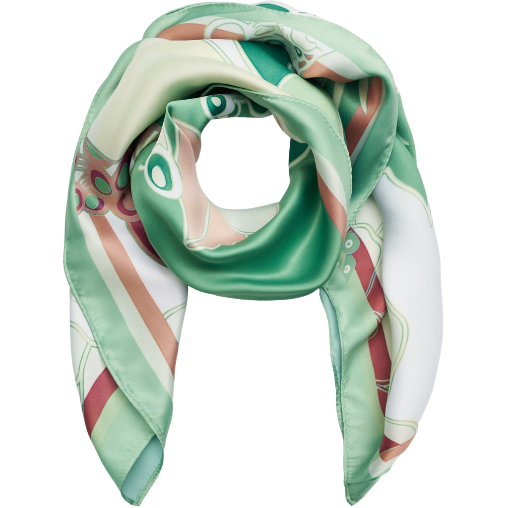 MARTA DU CHATEAU Marta du Chateau dam scarf MdcFinja BA-Scarf Scarf Green3559
