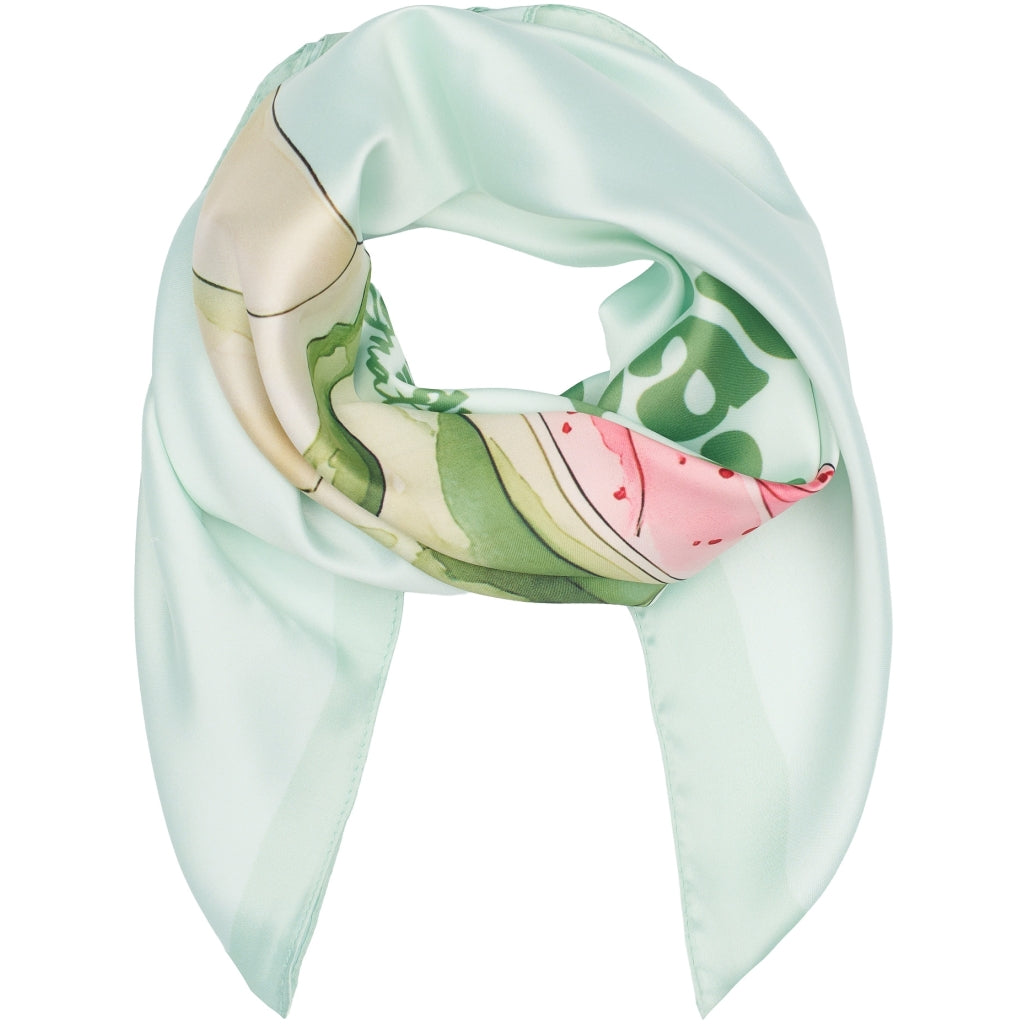 MARTA DU CHATEAU Marta du Chateau dam scarf MdcFinja BA-Scarf Scarf Green4127