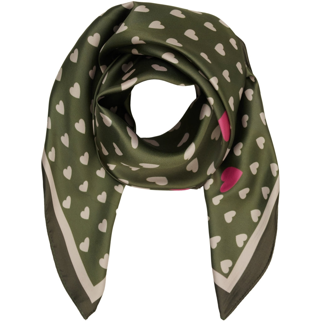 MARTA DU CHATEAU Marta du Chateau dam scarf MdcFinja BA-Scarf Scarf Green4250