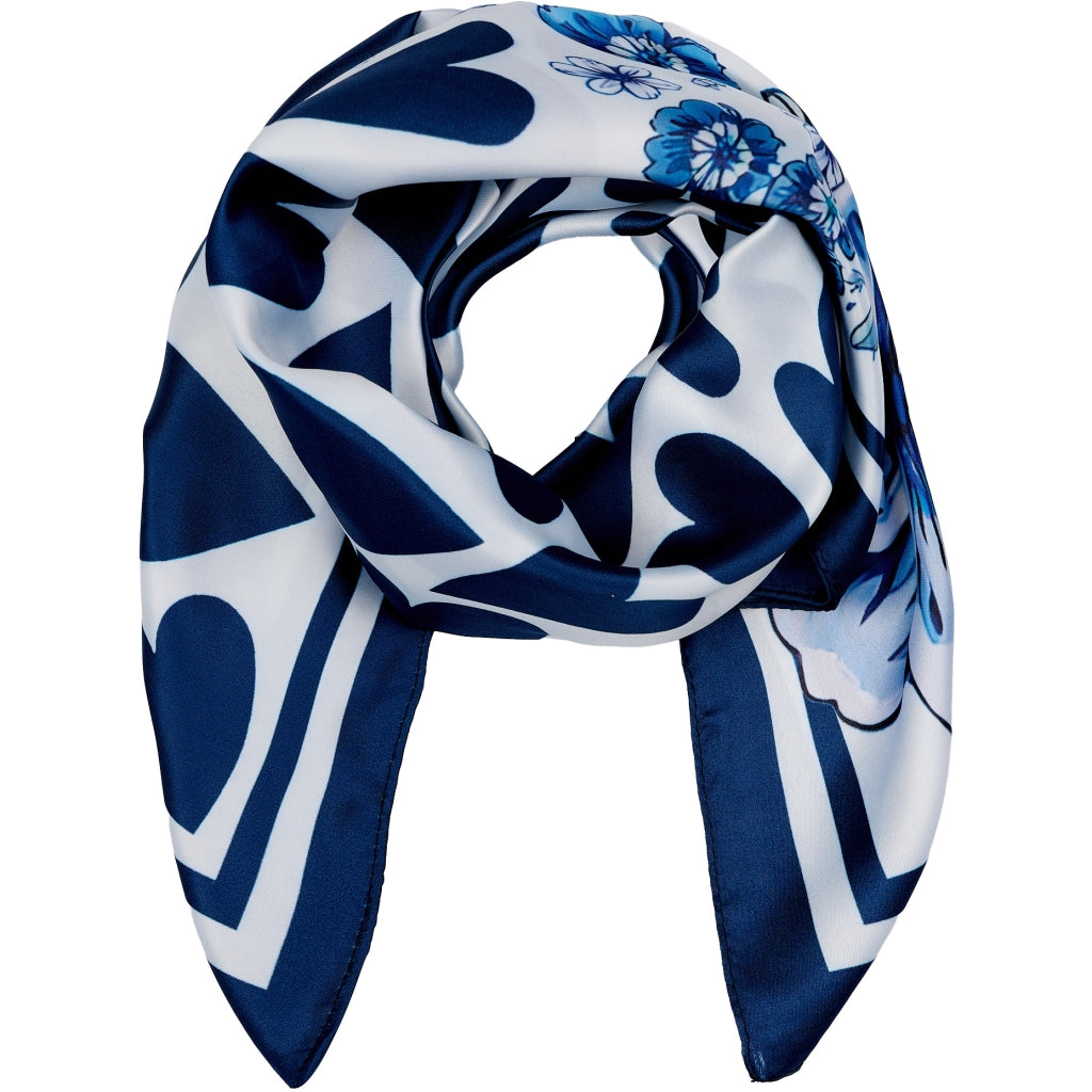 MARTA DU CHATEAU Marta du Chateau dam scarf MdcFinja BA-Scarf Scarf Navy4060