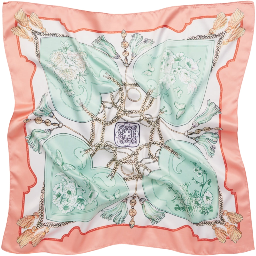 MARTA DU CHATEAU Marta du Chateau dam scarf MdcFinja BA-Scarf Scarf Orange3533
