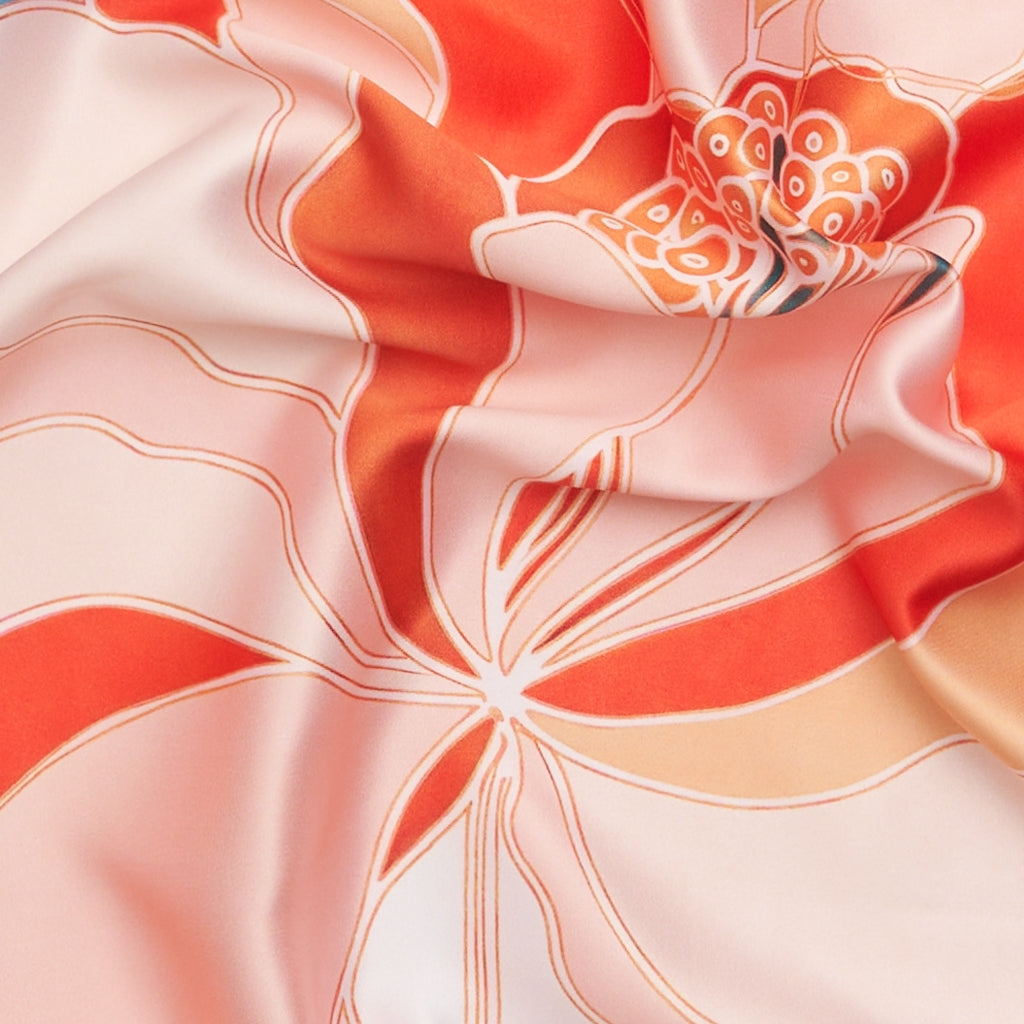 MARTA DU CHATEAU Marta du Chateau dam scarf MdcFinja BA-Scarf Scarf Orange3559