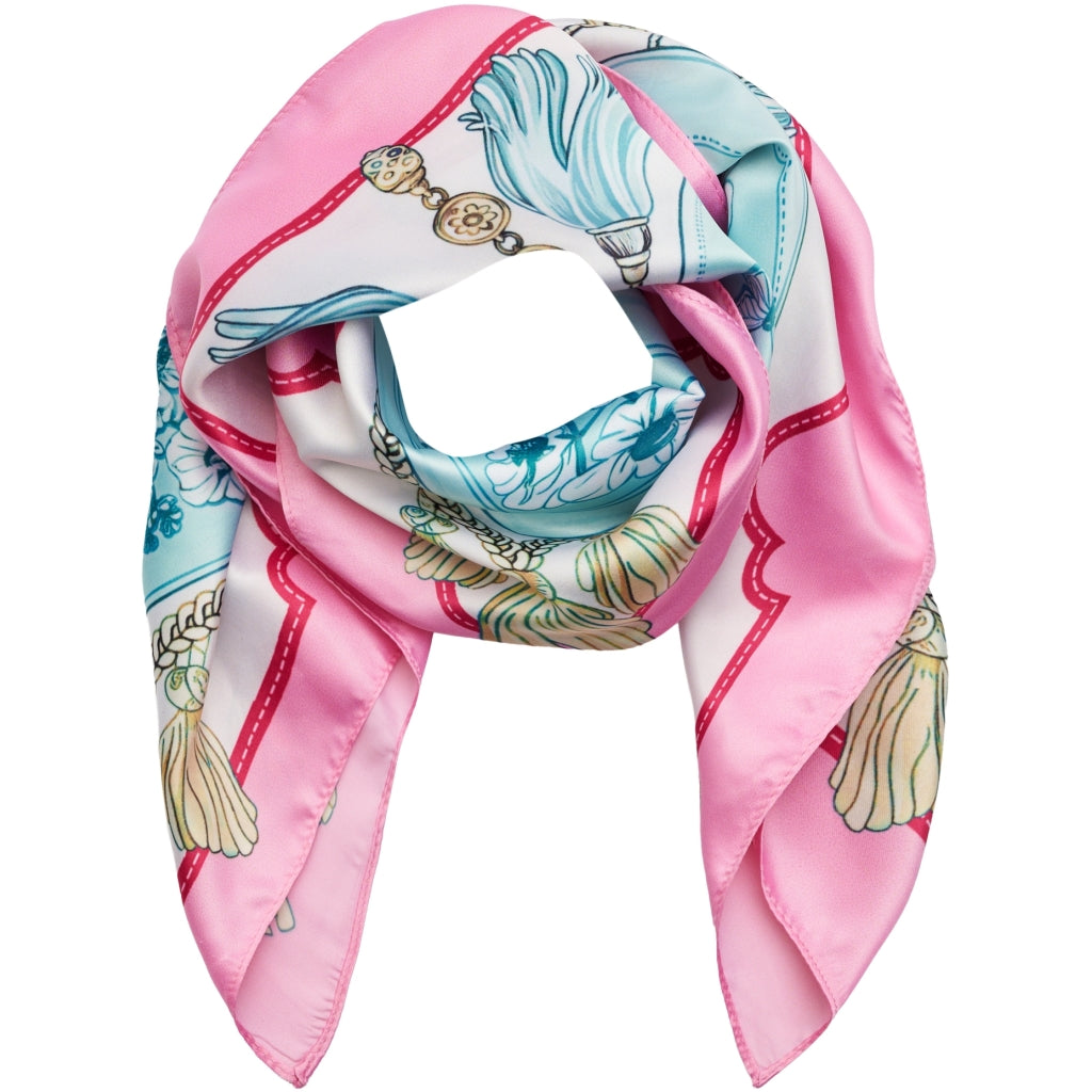 MARTA DU CHATEAU Marta du Chateau dam scarf MdcFinja BA-Scarf Scarf Pink3533