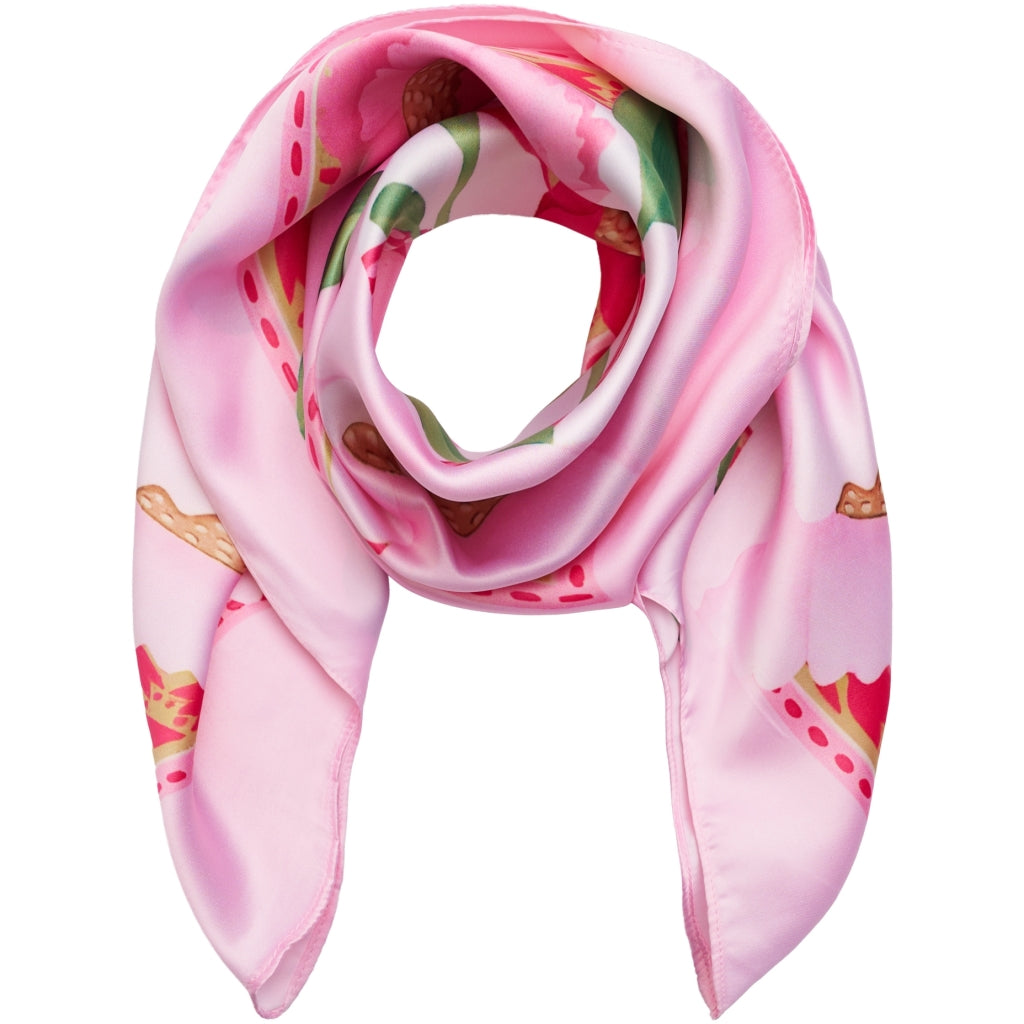 MARTA DU CHATEAU Marta du Chateau dam scarf MdcFinja BA-Scarf Scarf Pink3540