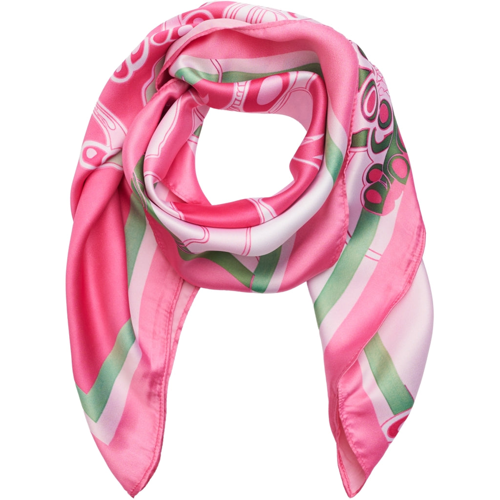 MARTA DU CHATEAU Marta du Chateau dam scarf MdcFinja BA-Scarf Scarf Pink3559