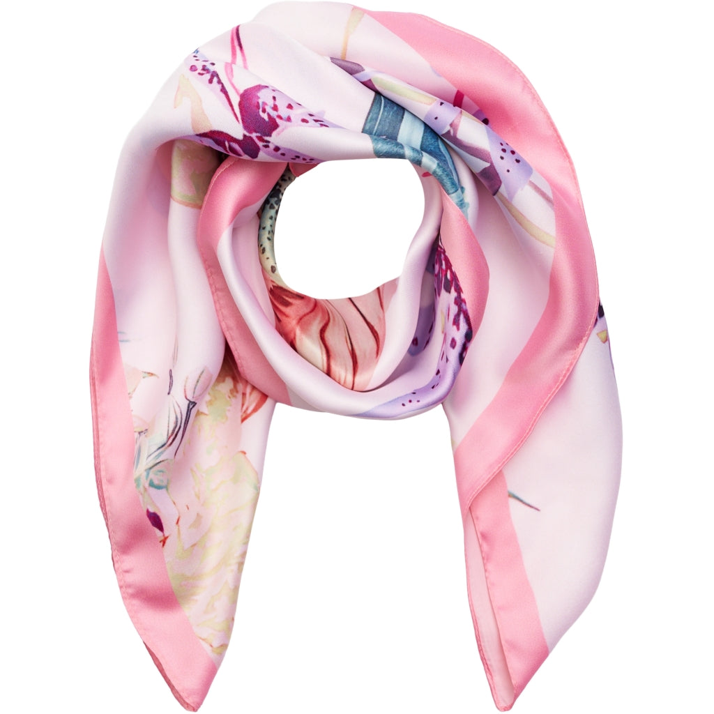 MARTA DU CHATEAU Marta du Chateau dam scarf MdcFinja BA-Scarf Scarf Pink3561
