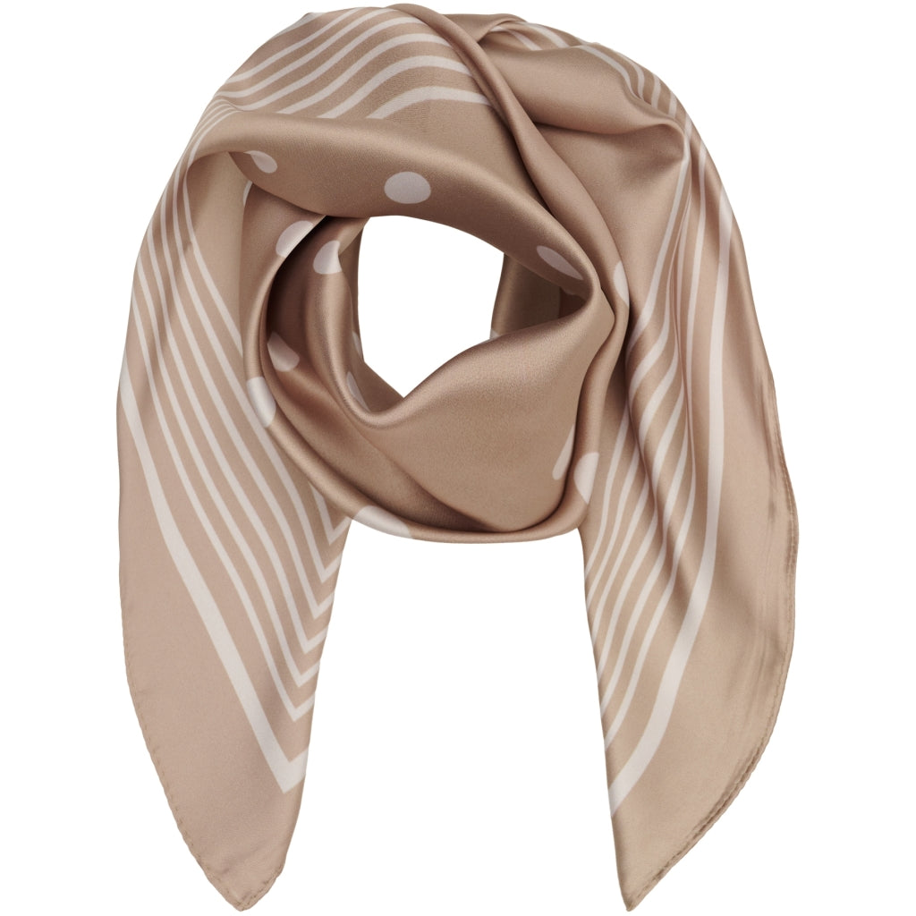 MARTA DU CHATEAU Marta du Chateau dam scarf MdcFinja BA-Scarf Scarf Taupe4244