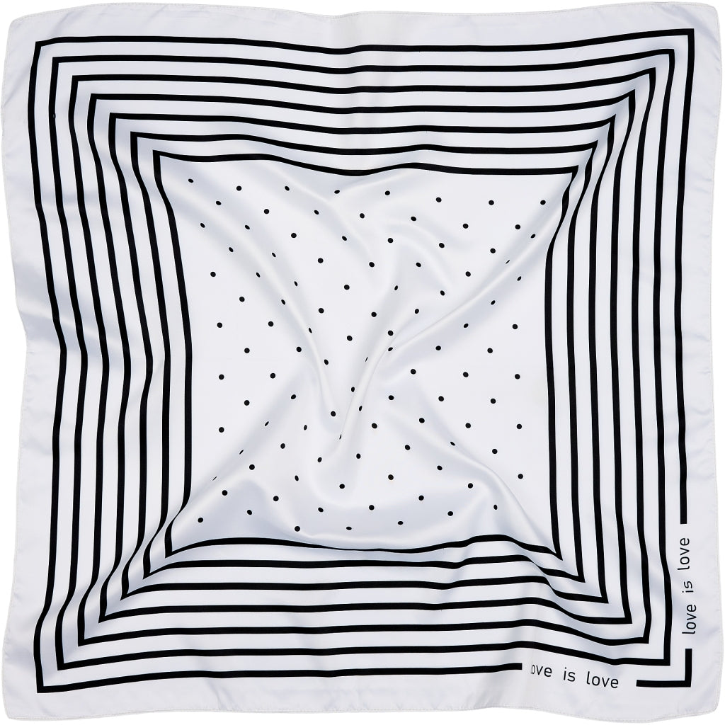 MARTA DU CHATEAU Marta du Chateau dam scarf MdcFinja BA-Scarf Scarf White4055