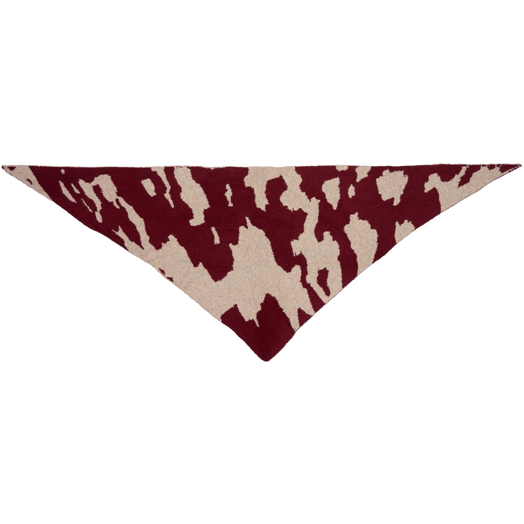 MARTA DU CHATEAU Marta du Chateau dam scarf MdcFreesia BA-2802 Scarf Bordeaux