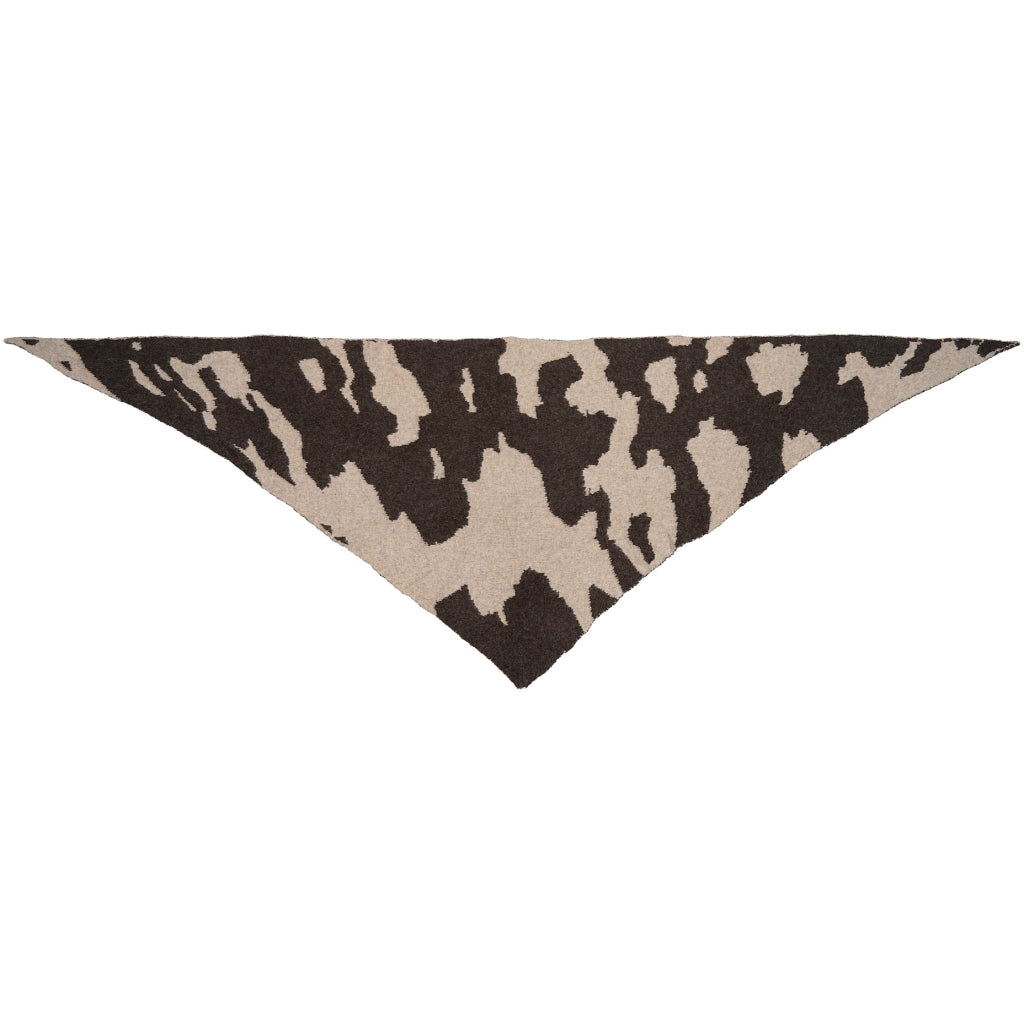 MARTA DU CHATEAU Marta du Chateau dam scarf MdcFreesia BA-2802 Scarf Taupe