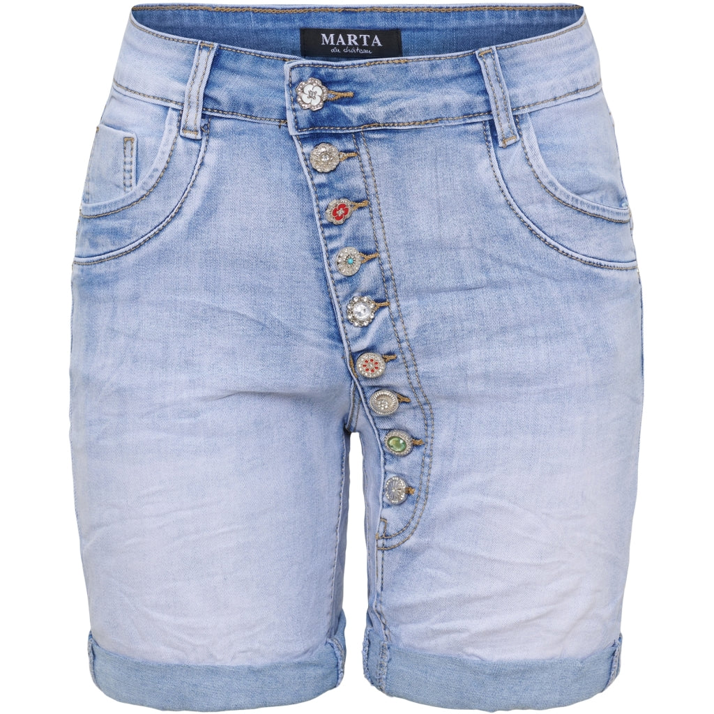 MARTA DU CHATEAU Marta du Chateau dam shorts MdcRatia MDC257-S26153 Shorts Denim