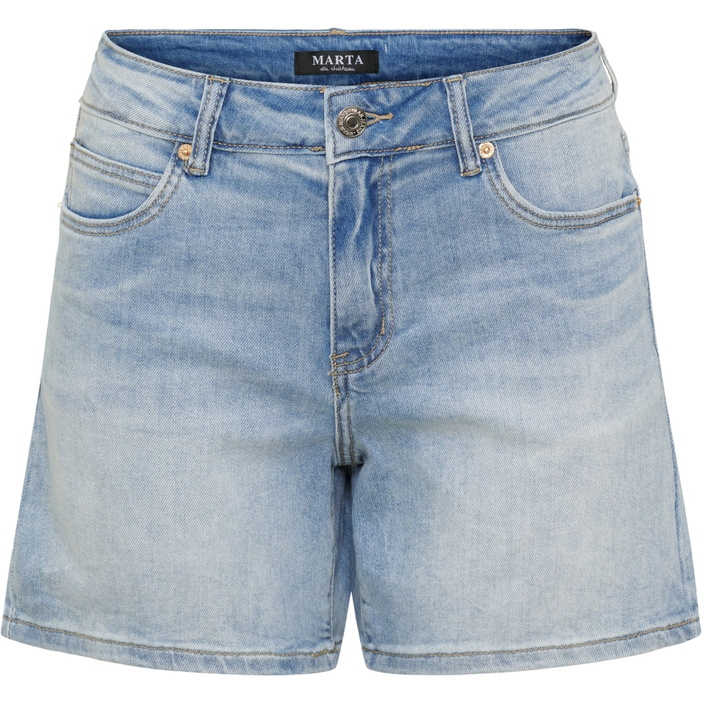 MARTA DU CHATEAU Marta du Chateau dam shorts MdcRosia MDC256-S9337 Shorts Denim