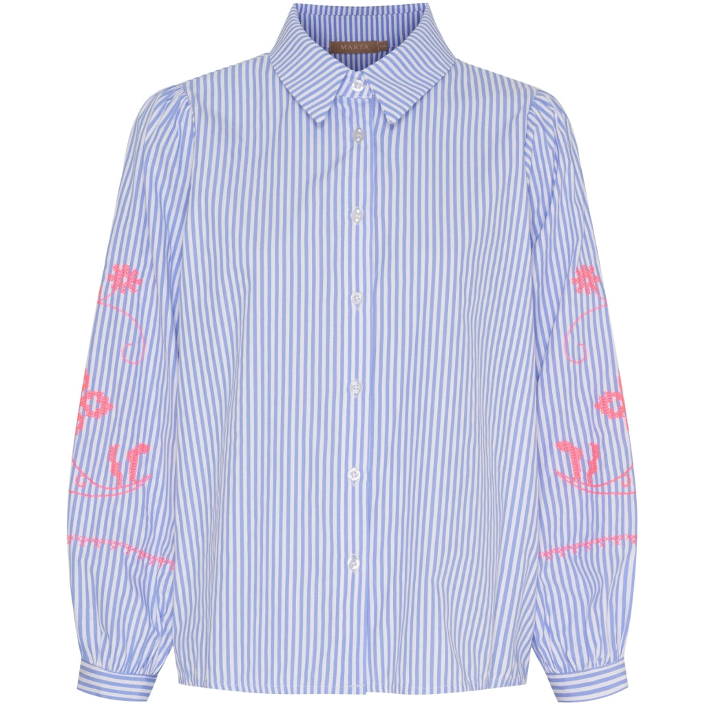 MARTA DU CHATEAU Marta du Chateau dam skjorta MdcBellamy 58517M Shirt Sky