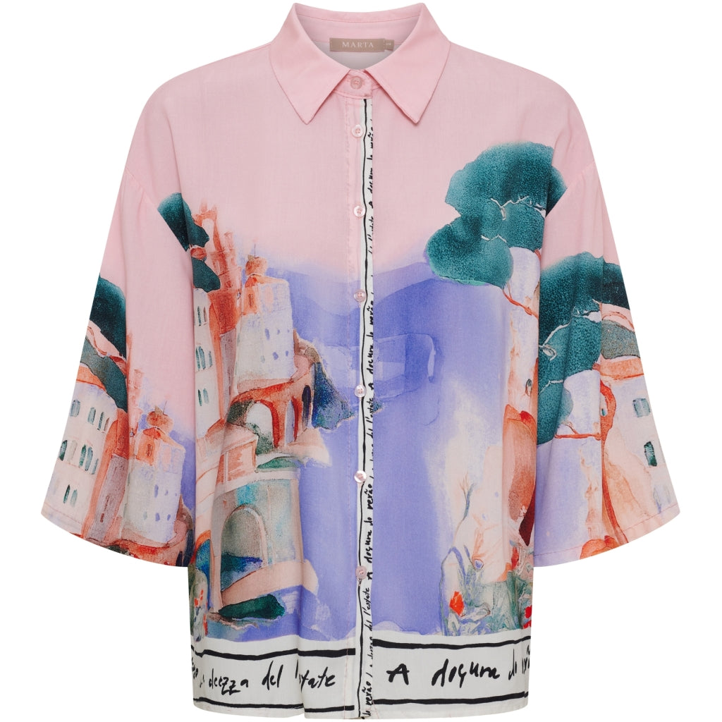 MARTA DU CHATEAU Marta du Chateau dam skjorta MdcCallie 68001 Shirt Rosa