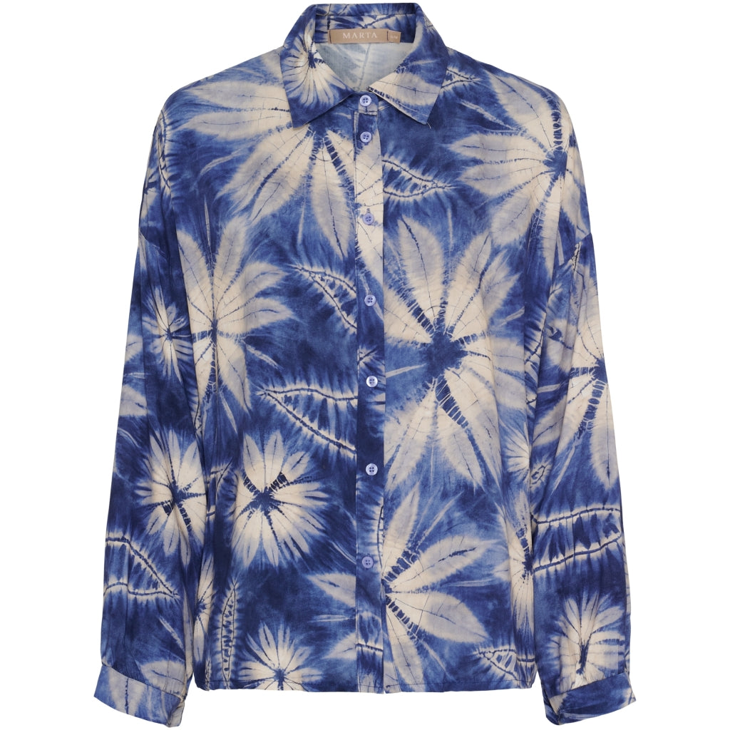 MARTA DU CHATEAU Marta du Chateau dam skjorta MdcCapri 2615 Shirt JeansEG929TD