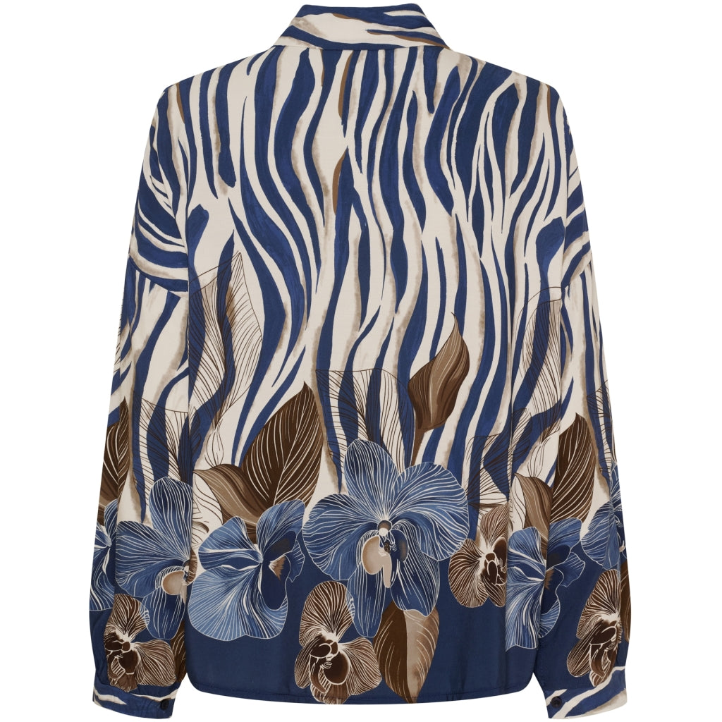 MARTA DU CHATEAU Marta du Chateau dam skjorta MdcCapri 2615 Shirt JeansPH1344B