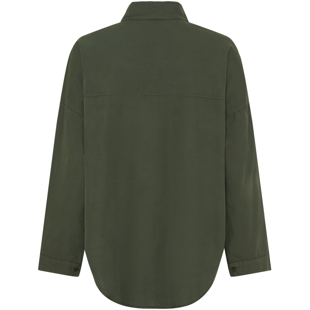 MARTA DU CHATEAU Marta du Chateau dam skjorta MdcCecile 85530 Shirt Military3089