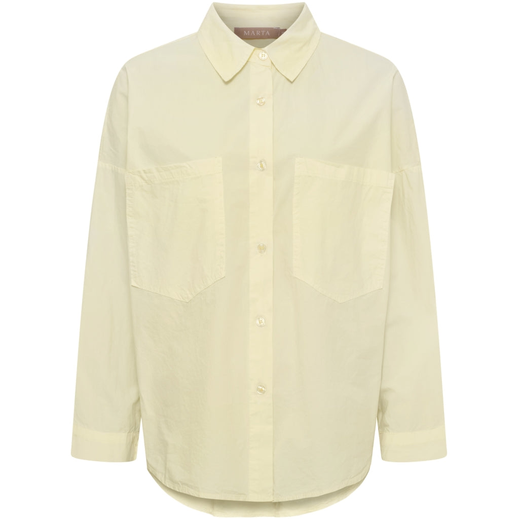 MARTA DU CHATEAU Marta du Chateau dam skjorta MdcCecile 85530 Shirt Yellow6224