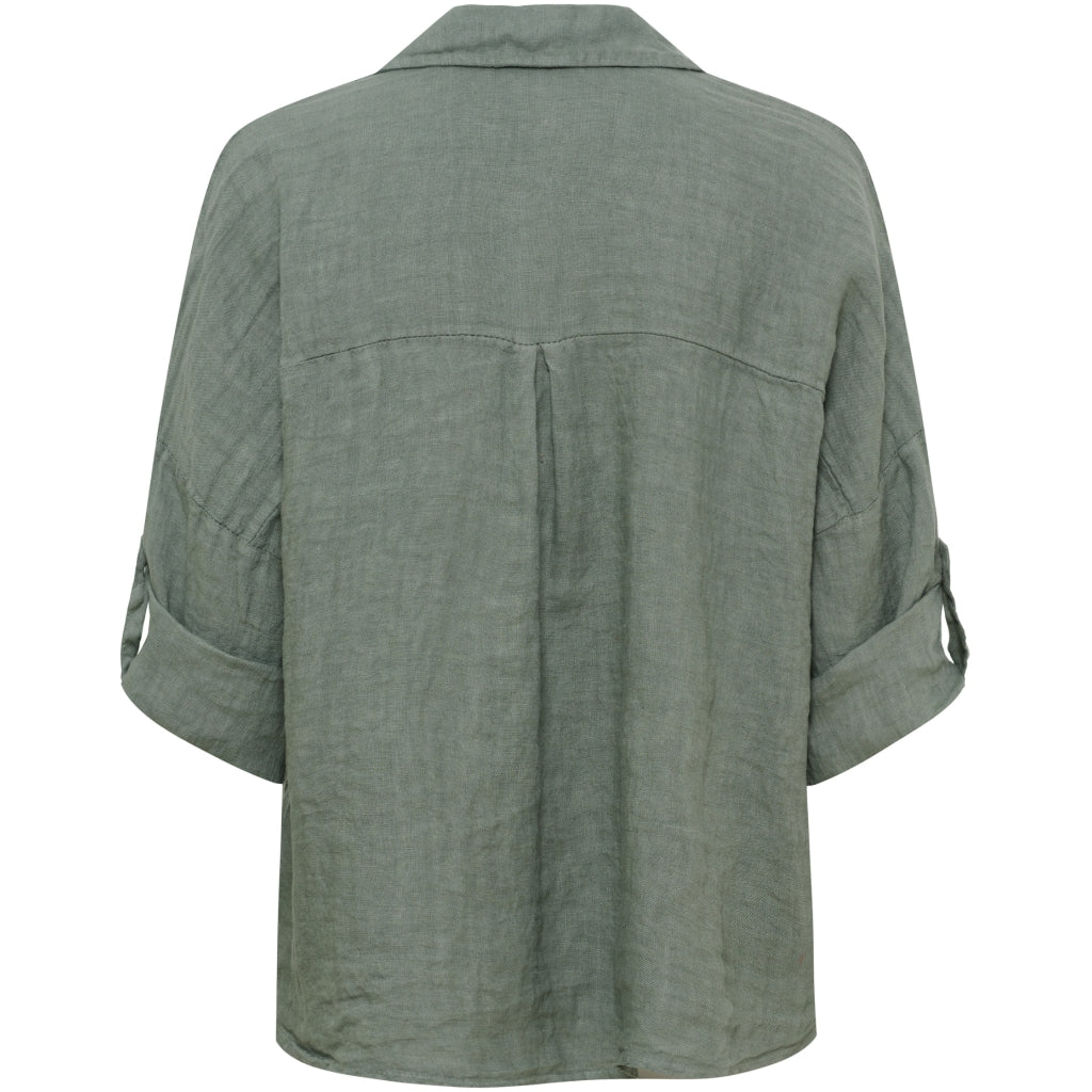 MARTA DU CHATEAU Marta du Chateau dam skjorta MdcDaira 266152 Shirt Militairy
