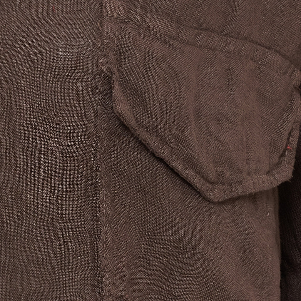 MARTA DU CHATEAU Marta du Chateau dam skjorta MdcDaira 266152 Shirt Mocha93913