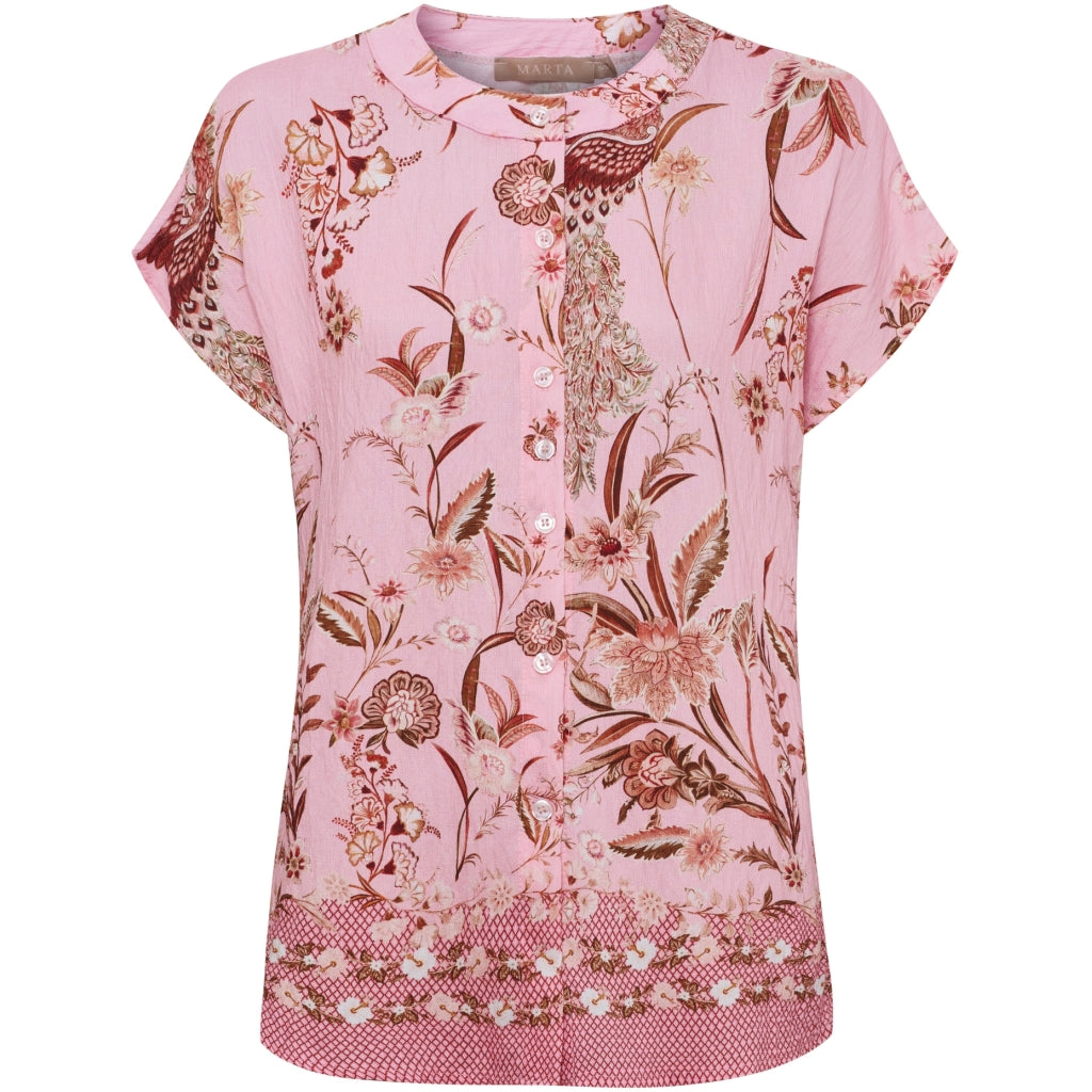 MARTA DU CHATEAU Marta du Chateau dam skjorta MdcJessalyn 8550 Shirt Rosa3142tps