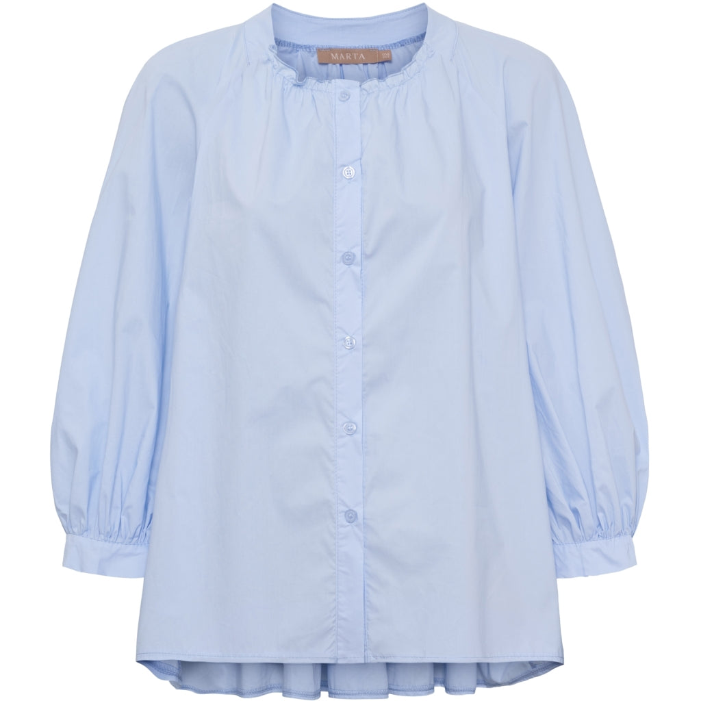 MARTA DU CHATEAU Marta du Chateau dam skjorta MdcJoelle 268191 Shirt LightBlue14