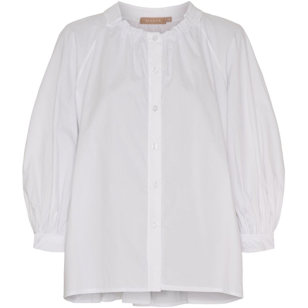 MARTA DU CHATEAU Marta du Chateau dam skjorta MdcJoelle 268191 Shirt White55