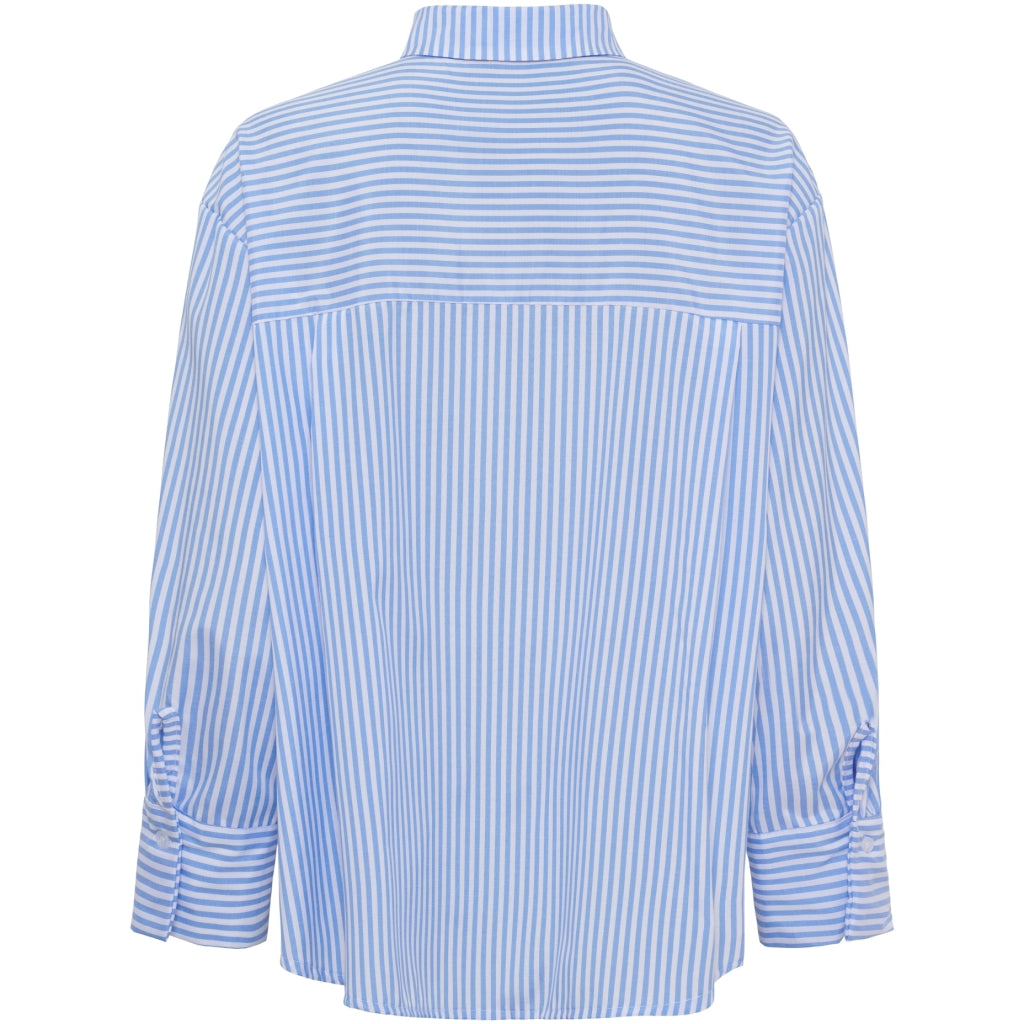 MARTA DU CHATEAU Marta du Chateau dam skjorta MdcJudika 269113 Shirt Blue Stripe
