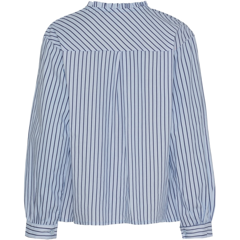 MARTA DU CHATEAU Marta du Chateau dam skjorta MdcKalina 7881 Shirt BlueScuro5888tpg