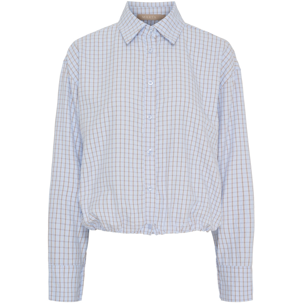 MARTA DU CHATEAU Marta du Chateau dam skjorta MdcLaerke 58771M Shirt Sky