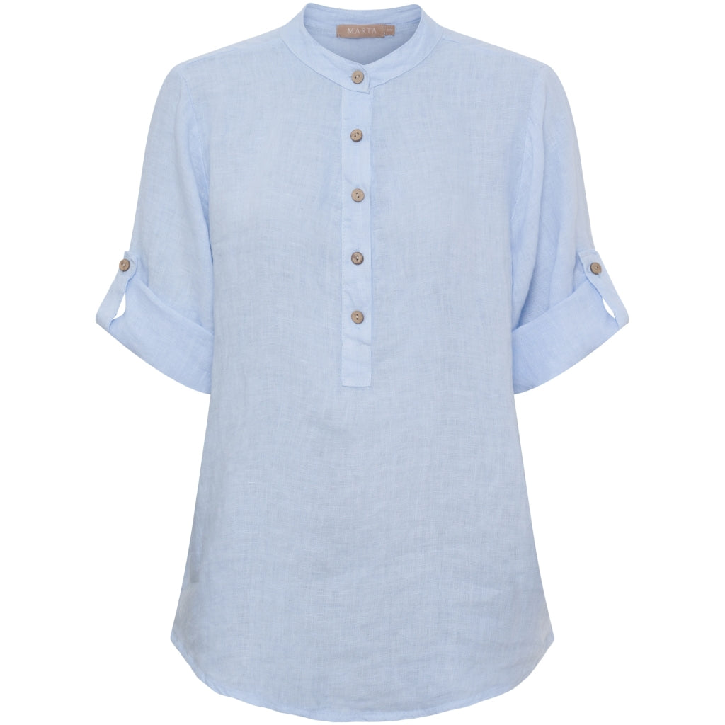 MARTA DU CHATEAU Marta du Chateau dam skjorta MdcLarisa 268434 Shirt Cielo