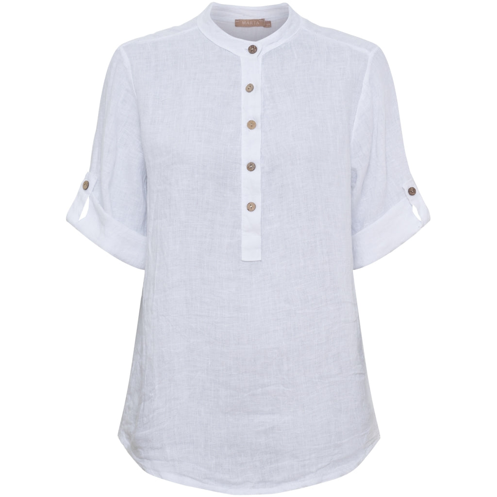 MARTA DU CHATEAU Marta du Chateau dam skjorta MdcLarisa 268434 Shirt White