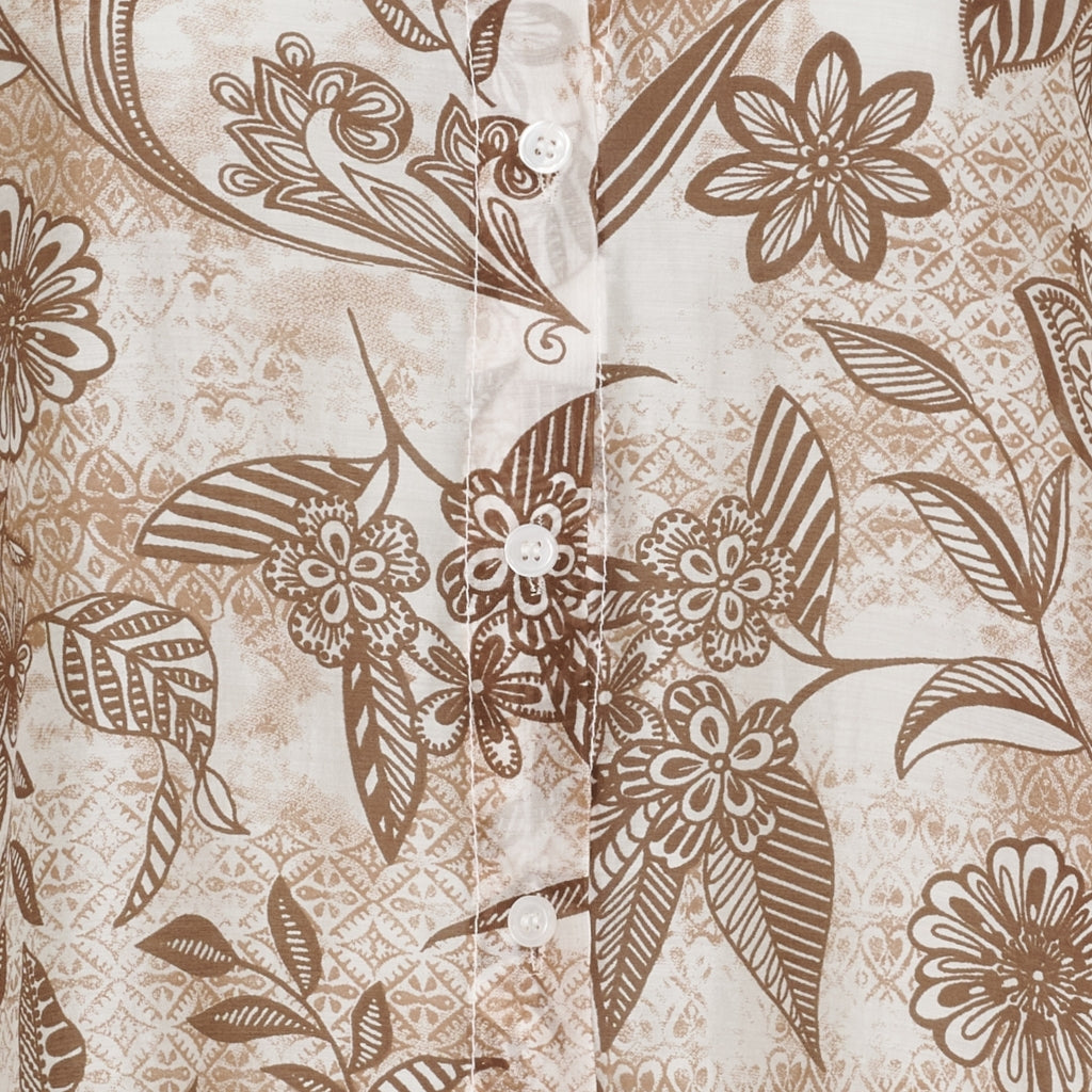 MARTA DU CHATEAU Marta du Chateau dam skjorta MdcLucca 259095 Shirt Brown