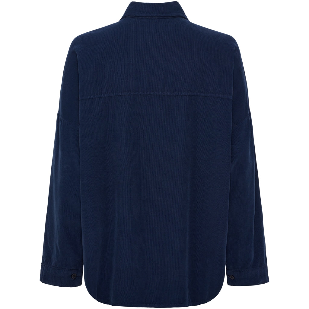 MARTA DU CHATEAU Marta du Chateau dam skjorta MdcMaelys 258037V Shirt BlueProfondo78009
