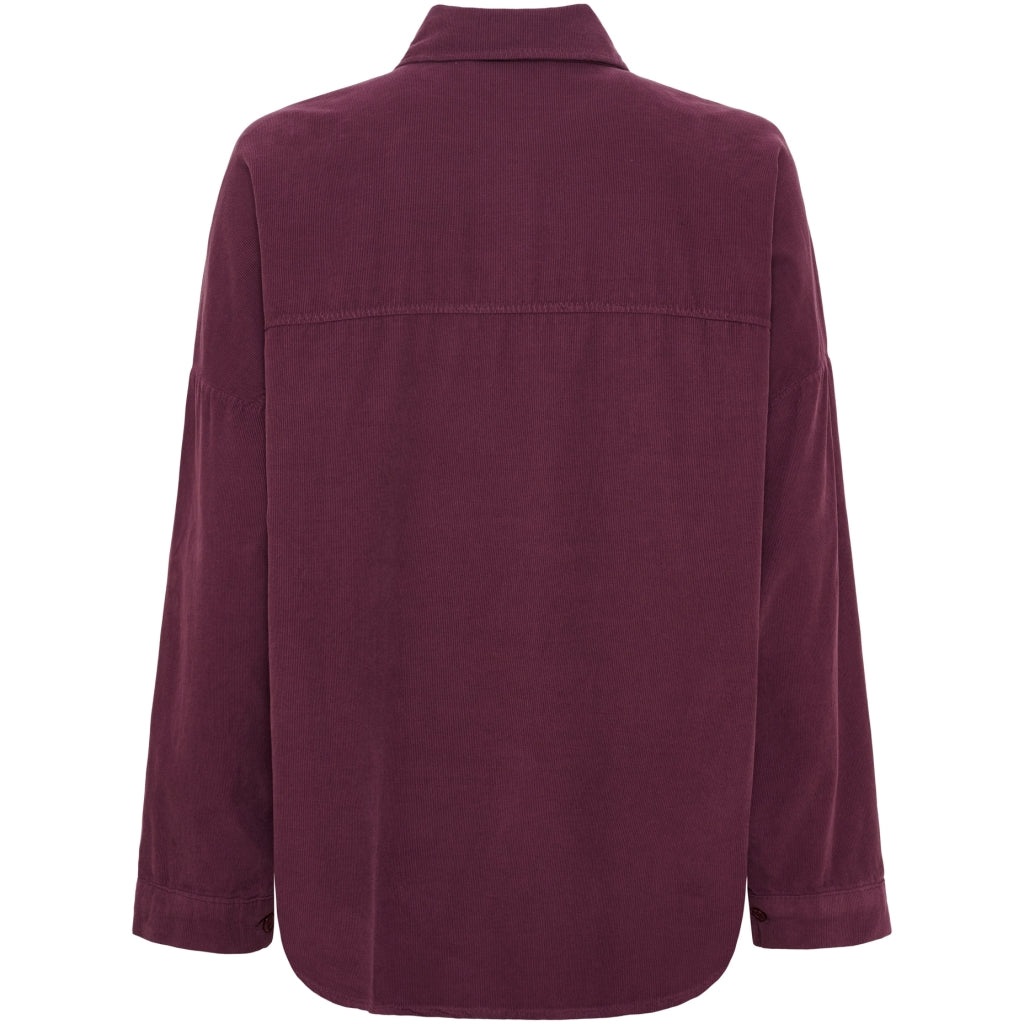 MARTA DU CHATEAU Marta du Chateau dam skjorta MdcMaelys 258037V Shirt Bourgogne78003