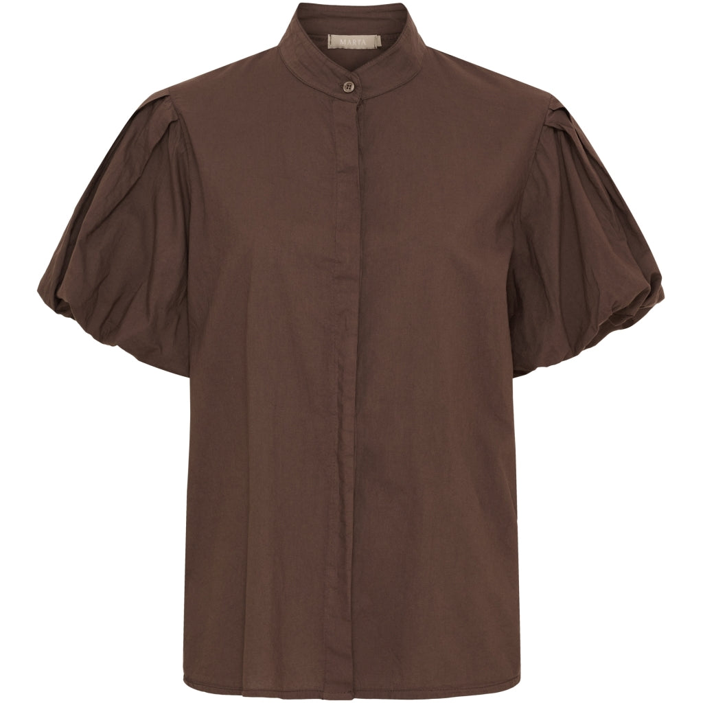 MARTA DU CHATEAU Marta du Chateau dam skjorta MdcMilano 258641 Shirt Moro
