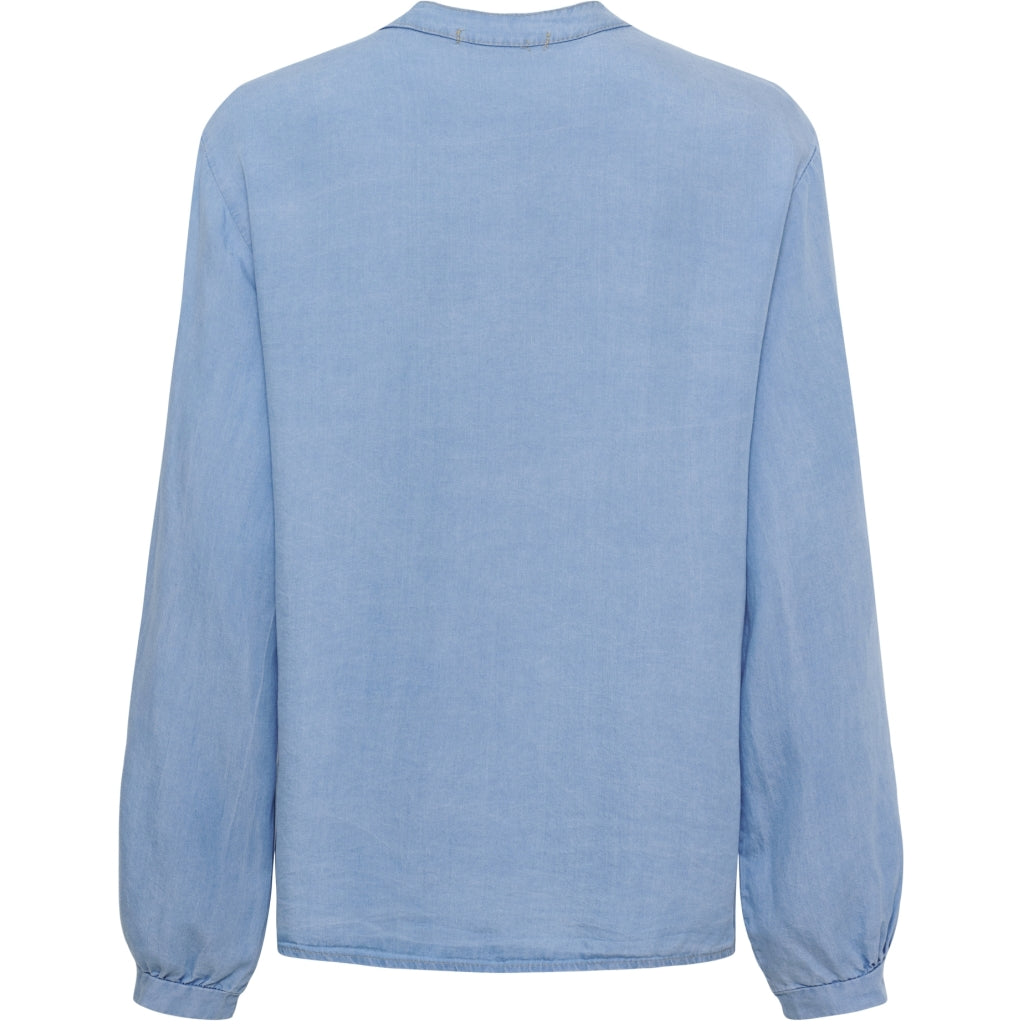 MARTA DU CHATEAU Marta du Chateau dam skjorta MdcRosina SW68139 Shirt Light blue