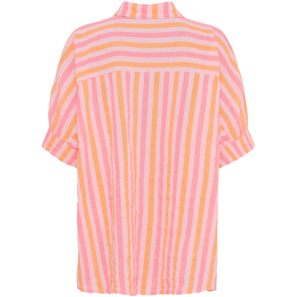 MARTA DU CHATEAU Marta du Chateau dam skjorta MdcVirginia 7345 Shirt Fuxia Stripe