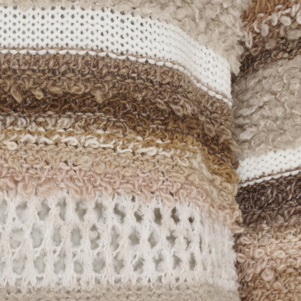 MARTA DU CHATEAU Marta du Chateau dam sticka MdcDelilah 25430 Knit Bianco/Cammello