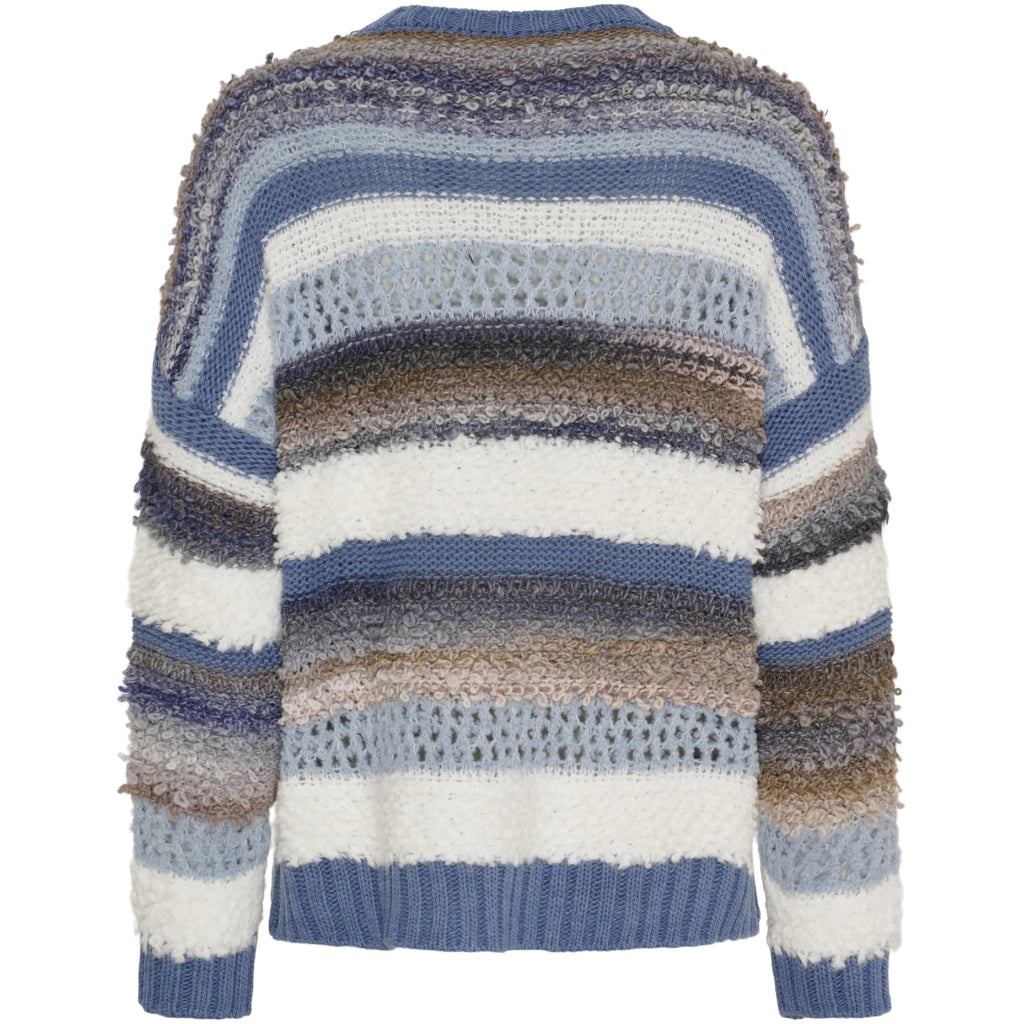 MARTA DU CHATEAU Marta du Chateau dam sticka MdcDelilah 25430 Knit Jeans/Jeans Grey